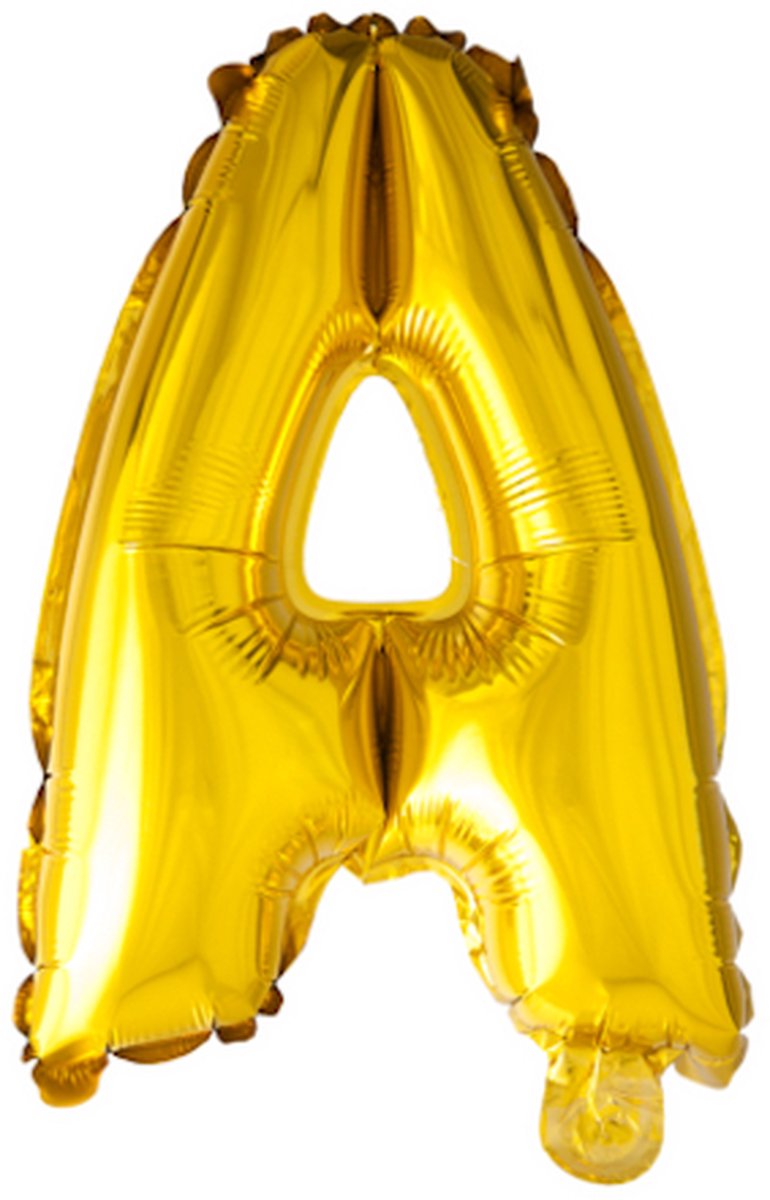 Folie Ballon Letters 16″ A - Goud | 41 cm